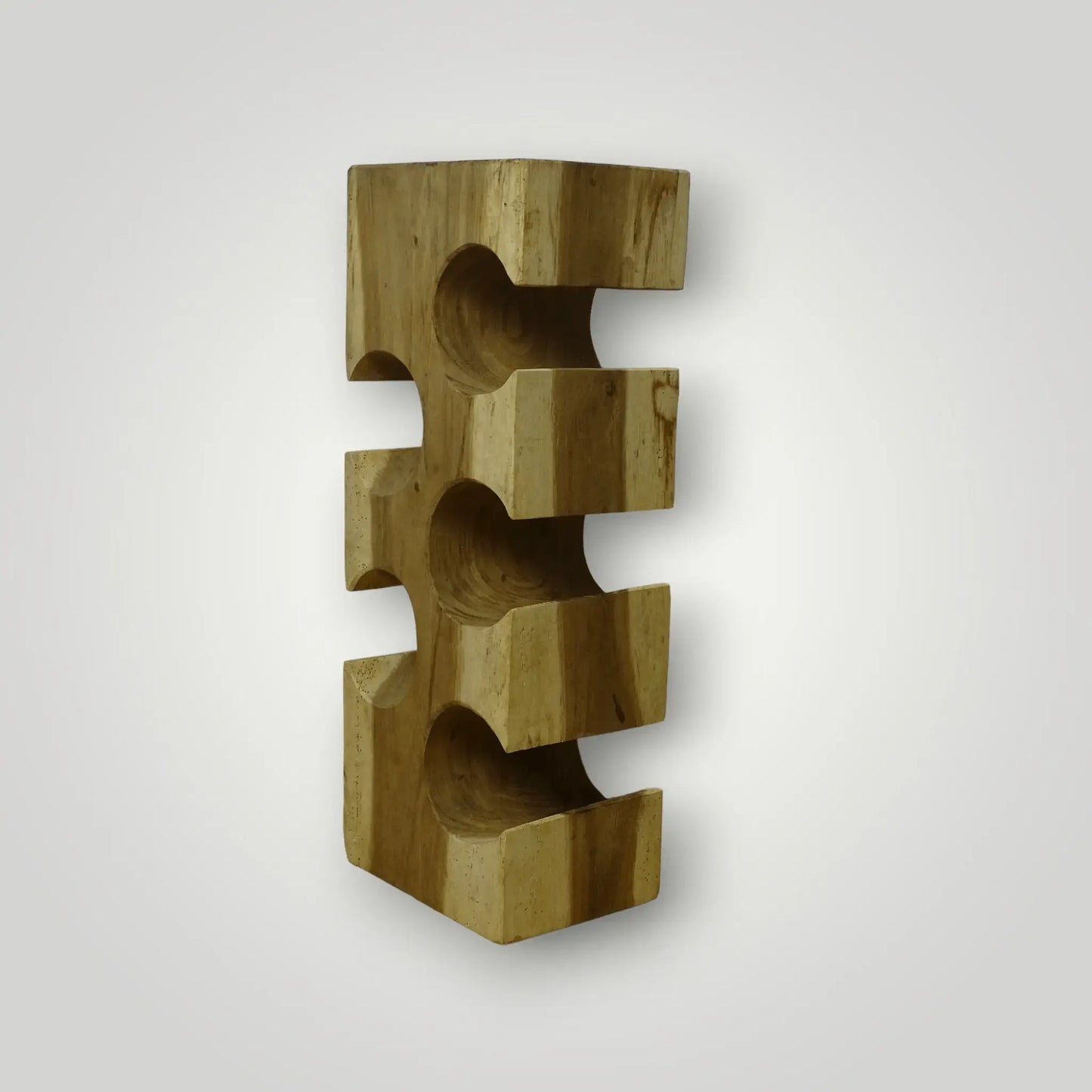 Suar Wall wijnrek 3+1 gratis - Larix - Meubelen.be