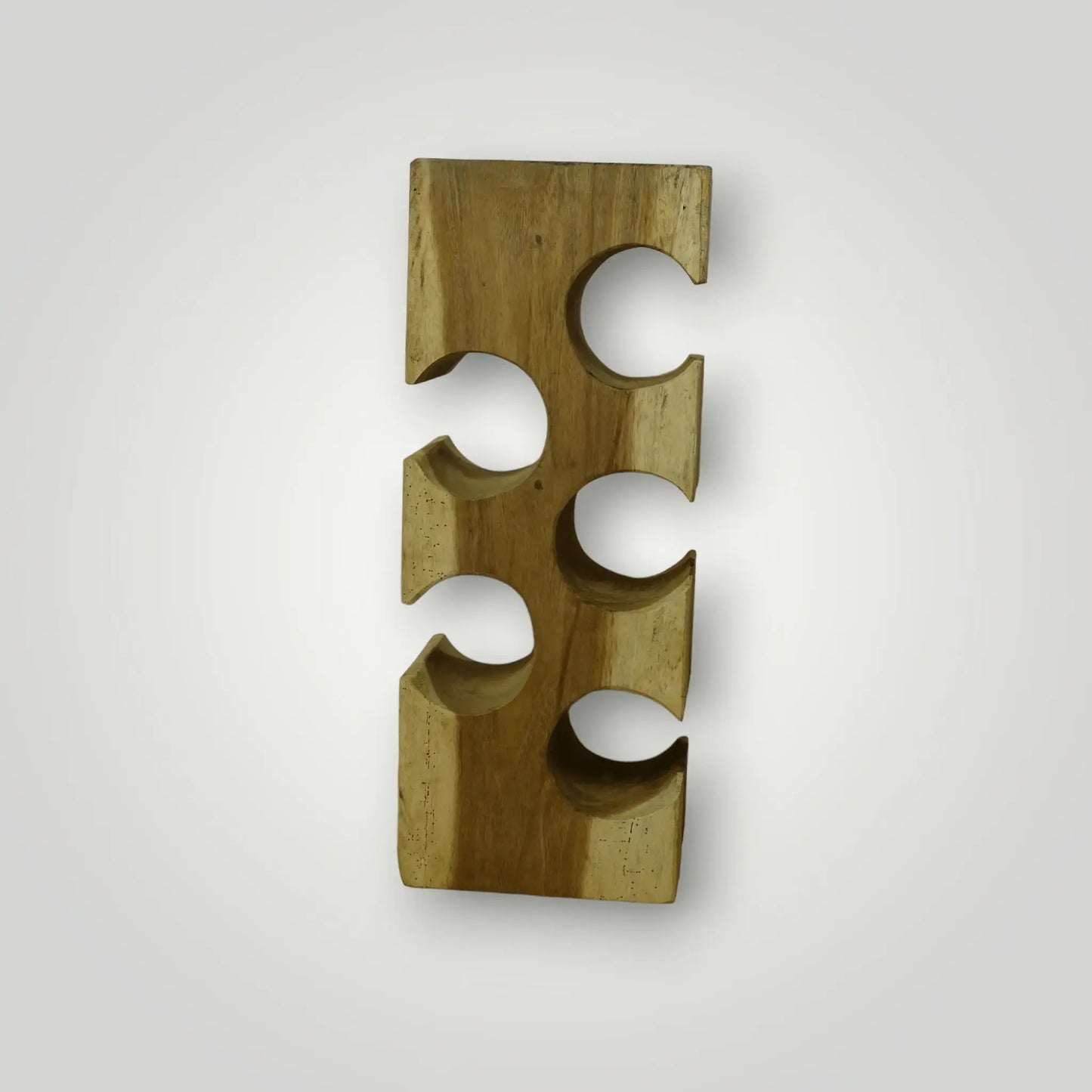 Suar Wall wijnrek 3+1 gratis - Larix - Meubelen.be