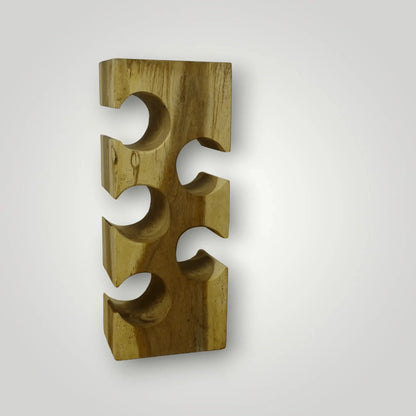 Suar Wall wijnrek 3+1 gratis - Larix - Meubelen.be