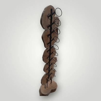 Suar houten staande wijnrek(ken) - Larix - Meubelen.be