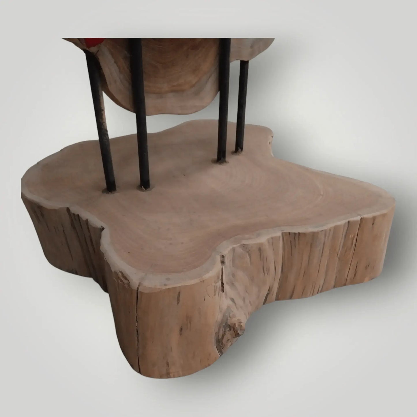 Suar houten staande wijnrek(ken) - Larix - Meubelen.be