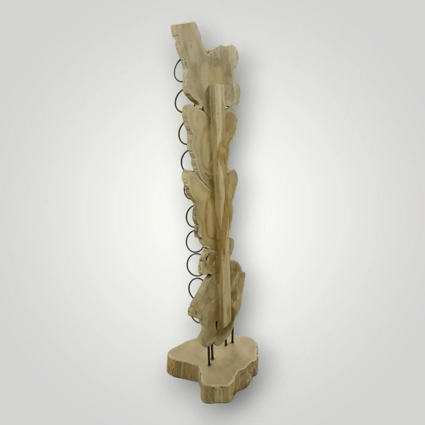 Suar houten staande wijnrek(ken) - Larix - Meubelen.be