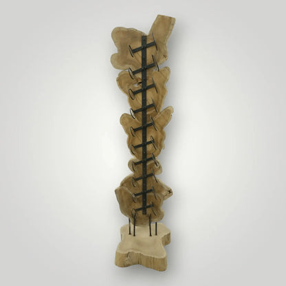 Suar houten staande wijnrek(ken) - Larix - Meubelen.be