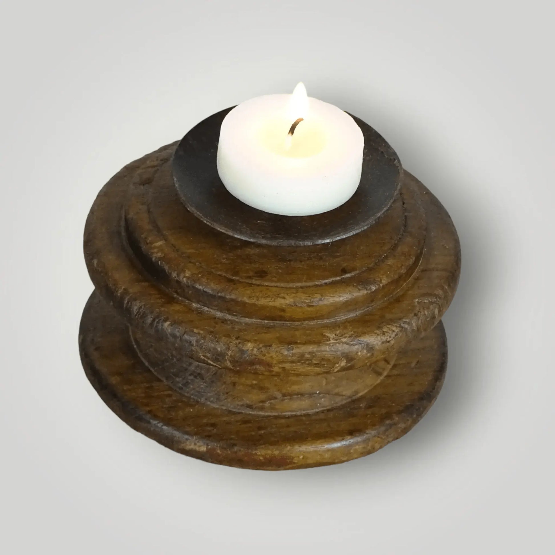 Zenkyras Houten Kandelaars - Larix - Meubelen.be