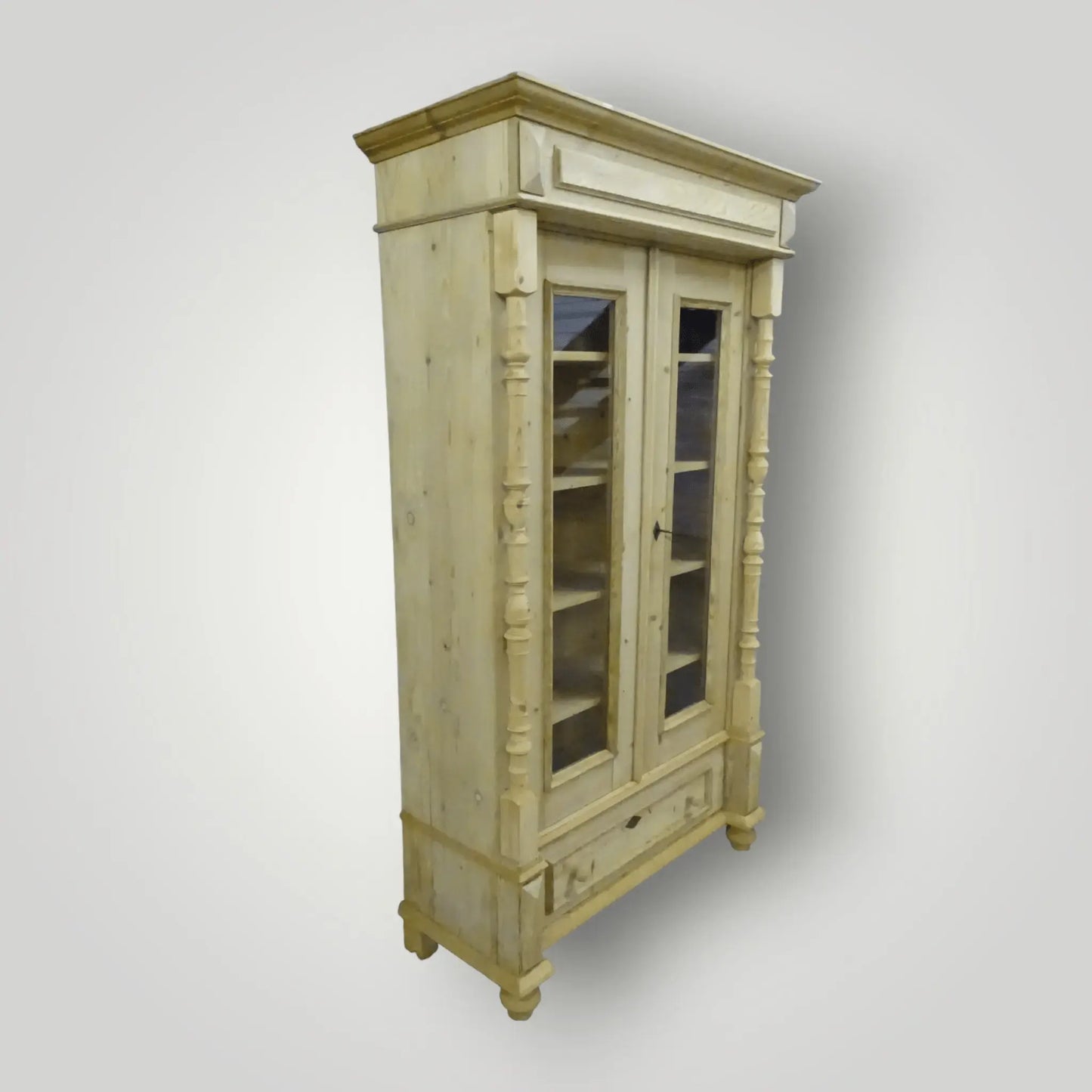 houten boekenkast(en) met deuren - Larix - Meubelen.be