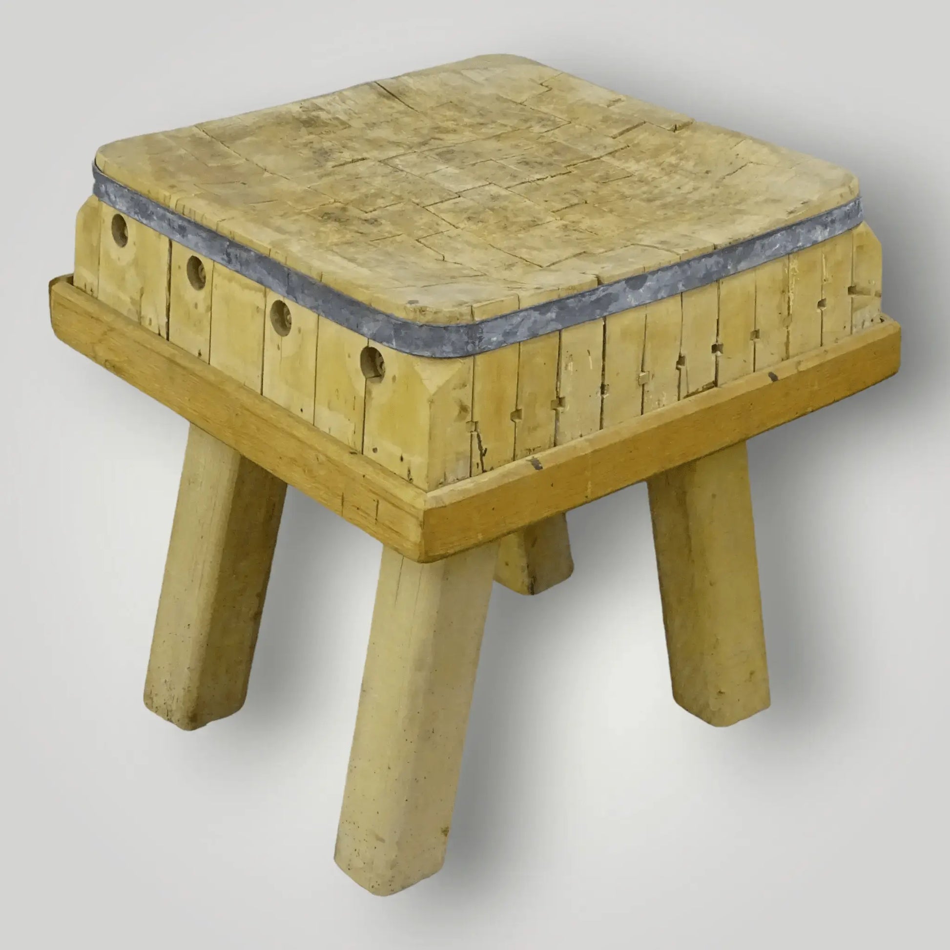 houten hakblok voor in de keuken (inclusief hamer) - Larix - Meubelen.be