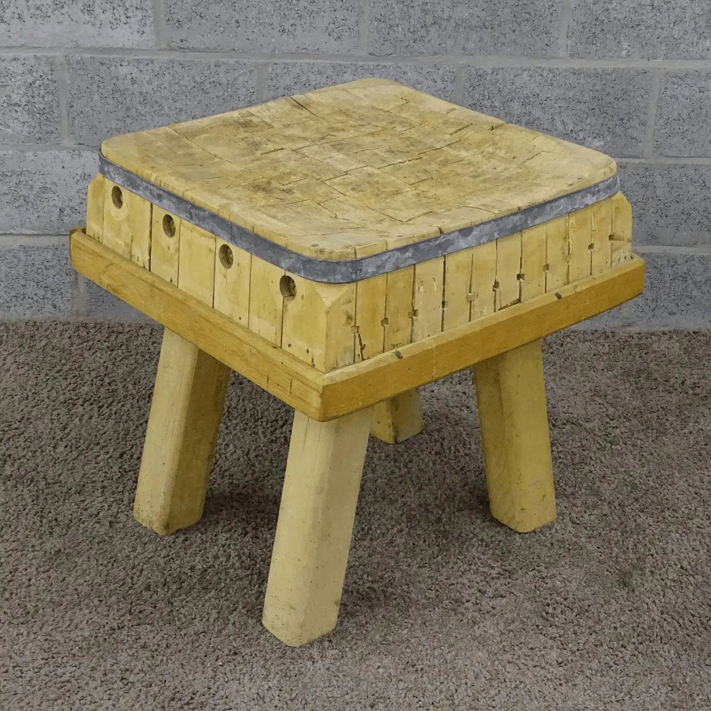 houten hakblok voor in de keuken (inclusief hamer) - Larix - Meubelen.be