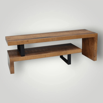 Kelly industrieel TV - meubel mango 140cm - Larix - Meubelen.be