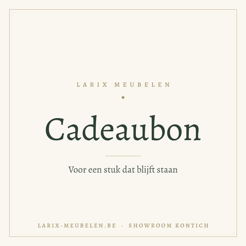 Cadeaubon Larix Meubelen