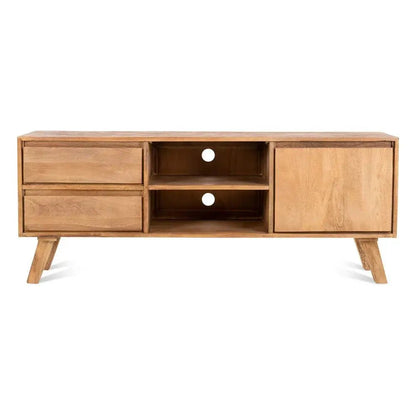 Mangohouten Tv - meubels uit de Bibi collectie 150cm - Larix - Meubelen.be