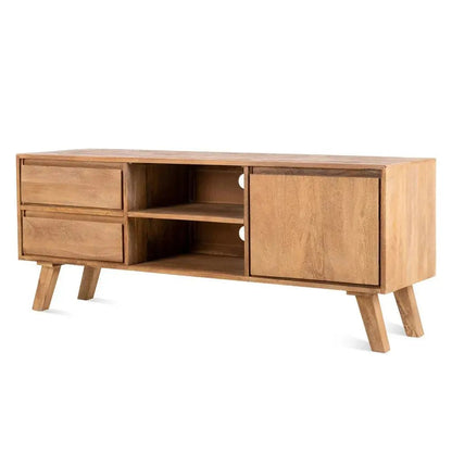 Mangohouten Tv - meubels uit de Bibi collectie 150cm - Larix - Meubelen.be