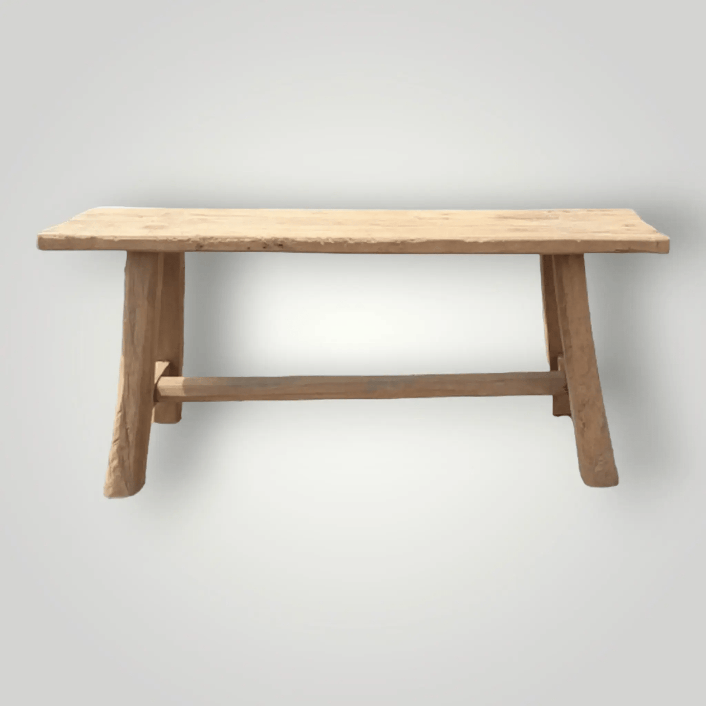 Recycled teakhouten bankjes uit de blora collectie 130 - 140 breed - Larix - Meubelen.be