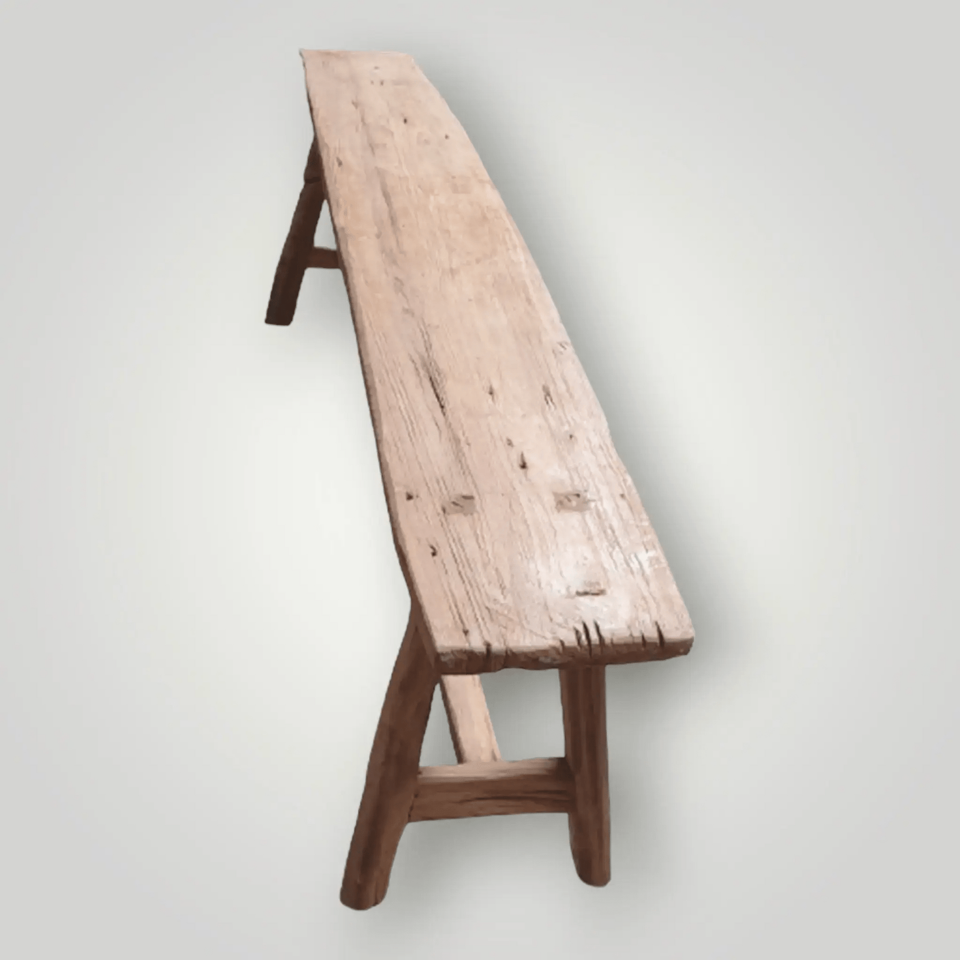 Recycled teakhouten bankjes uit de blora collectie 150 - 160 breed - Larix - Meubelen.be