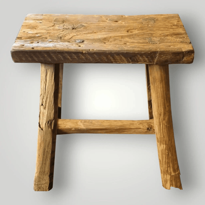 Recycled teakhouten krukjes uit de blora collectie 40 - 50 breed - Larix - Meubelen.be