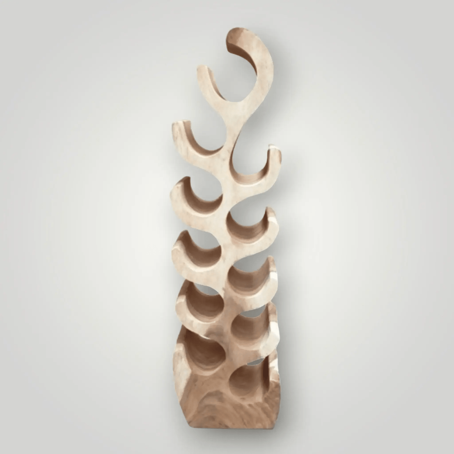 Suar houten wijnrekken 2+1 Gratis - Larix - Meubelen.be