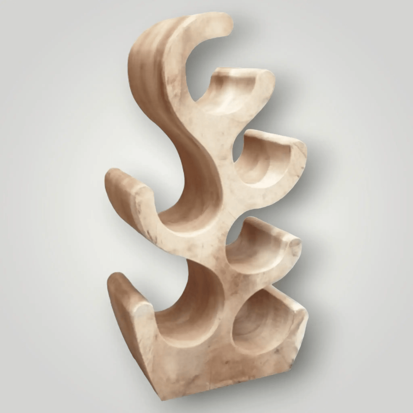 Suar houten wijnrekken 2+1 Gratis - Larix - Meubelen.be