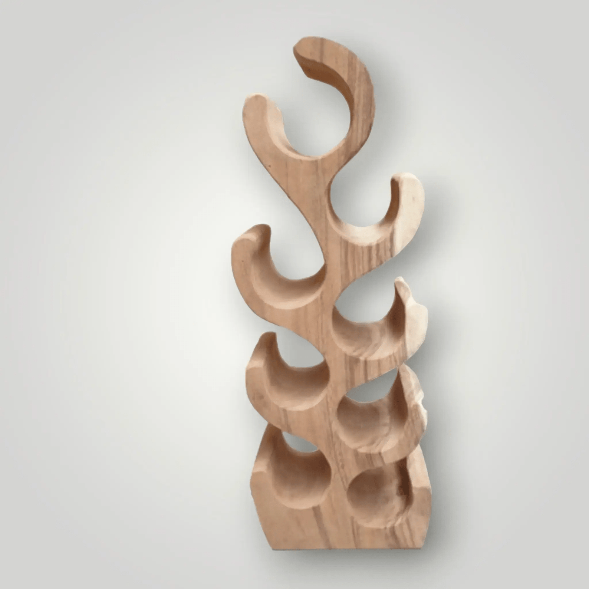 Suar houten wijnrekken 2+1 Gratis - Larix - Meubelen.be