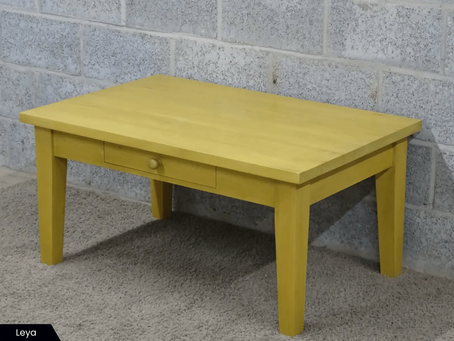 Landelijke old - look salontafel(s) op maat - Larix - Meubelen.be